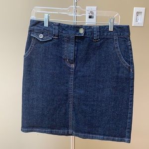 Ann Taylor denim skirt size 6